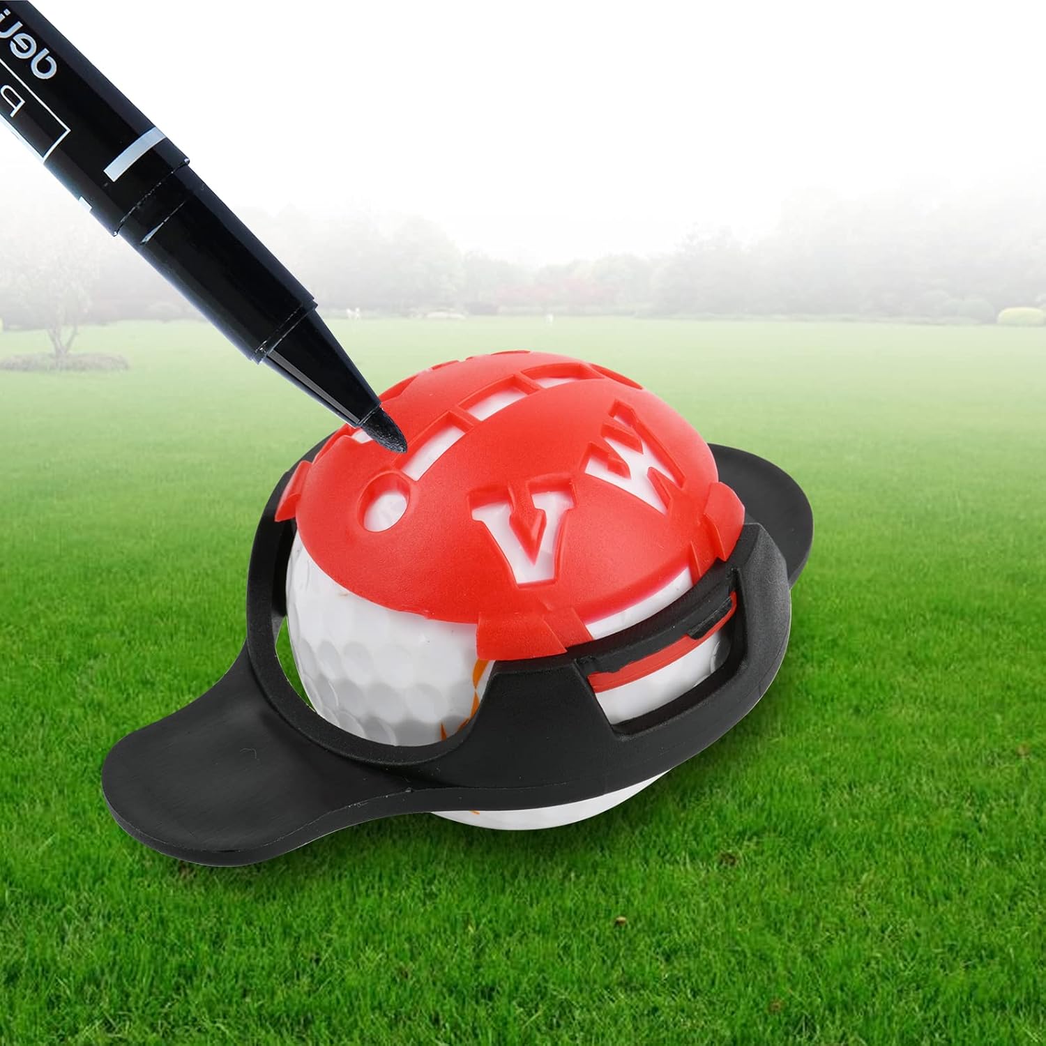 review Cosmos 2 Sets Golf Ball Marking Alignment Tools, Golf Ball Scribe Line Mark Stencils, Golf Ball Marking Line Drawing Tool, Golf Ball Identification Tool for Men Women Golf Stamp Accessories