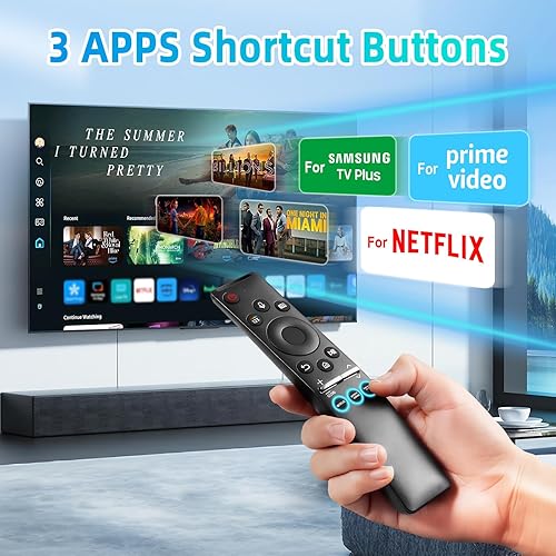 Miniatura 7 de Control remoto por voz para Samsung Smart TV BN59-01330A Reemplazo para todos los controles remotos Samsung con función de voz para S-Samsung Frame