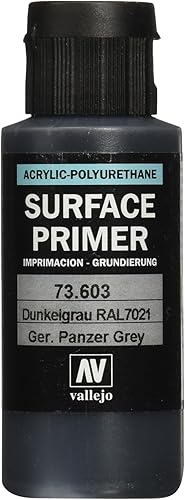 Vallejo RAL7021 - Pintura de color gris (2.0fl oz)