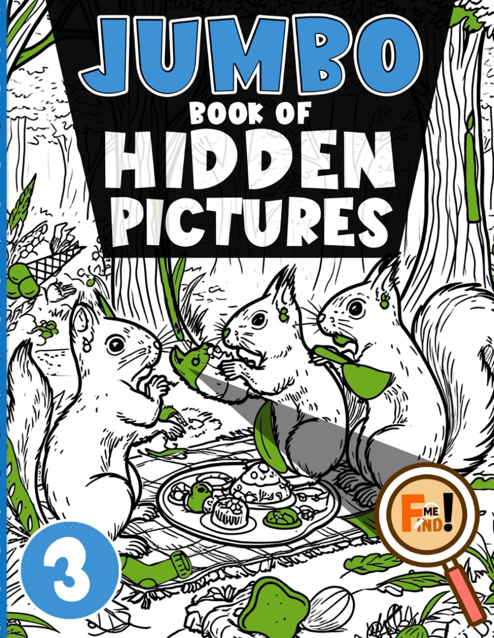Jumbo Book of Hidden Pictures 3: Discover Hours of Fun with Search-and-Find Activities | Great for Improving Attention to Detail and Problem-Solving