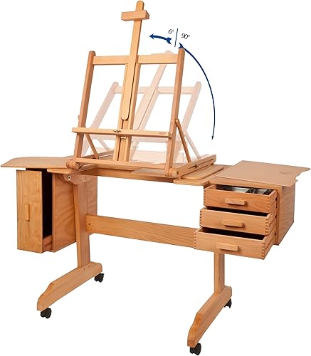 Miniatura 7 de Mabef Caballete de mesa básico (MBM-14), marrón