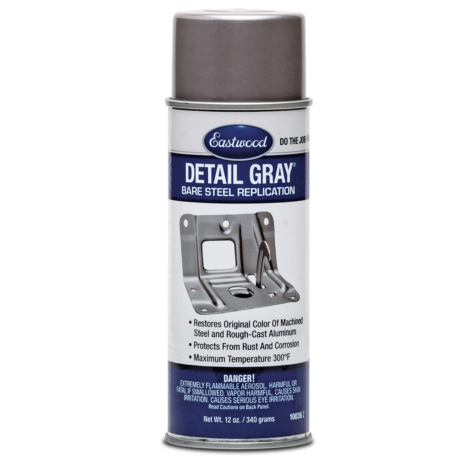Detail Gray Cast Stamped Steel Color Spray Paint Aerosol 12 Oz | 1 Pack