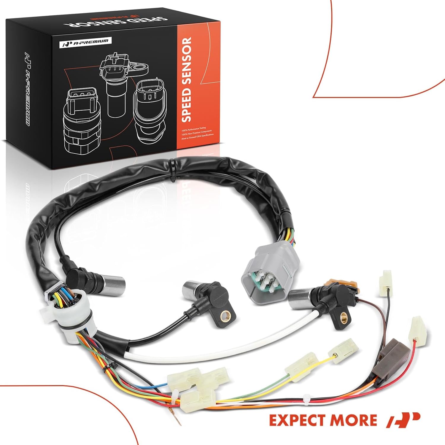 A-Premium Automatic Transmission Speed Sensor Compatible with Subaru Outback 2001-2002, Forester Impreza 1998-2002, Legacy 1999 2001-2002