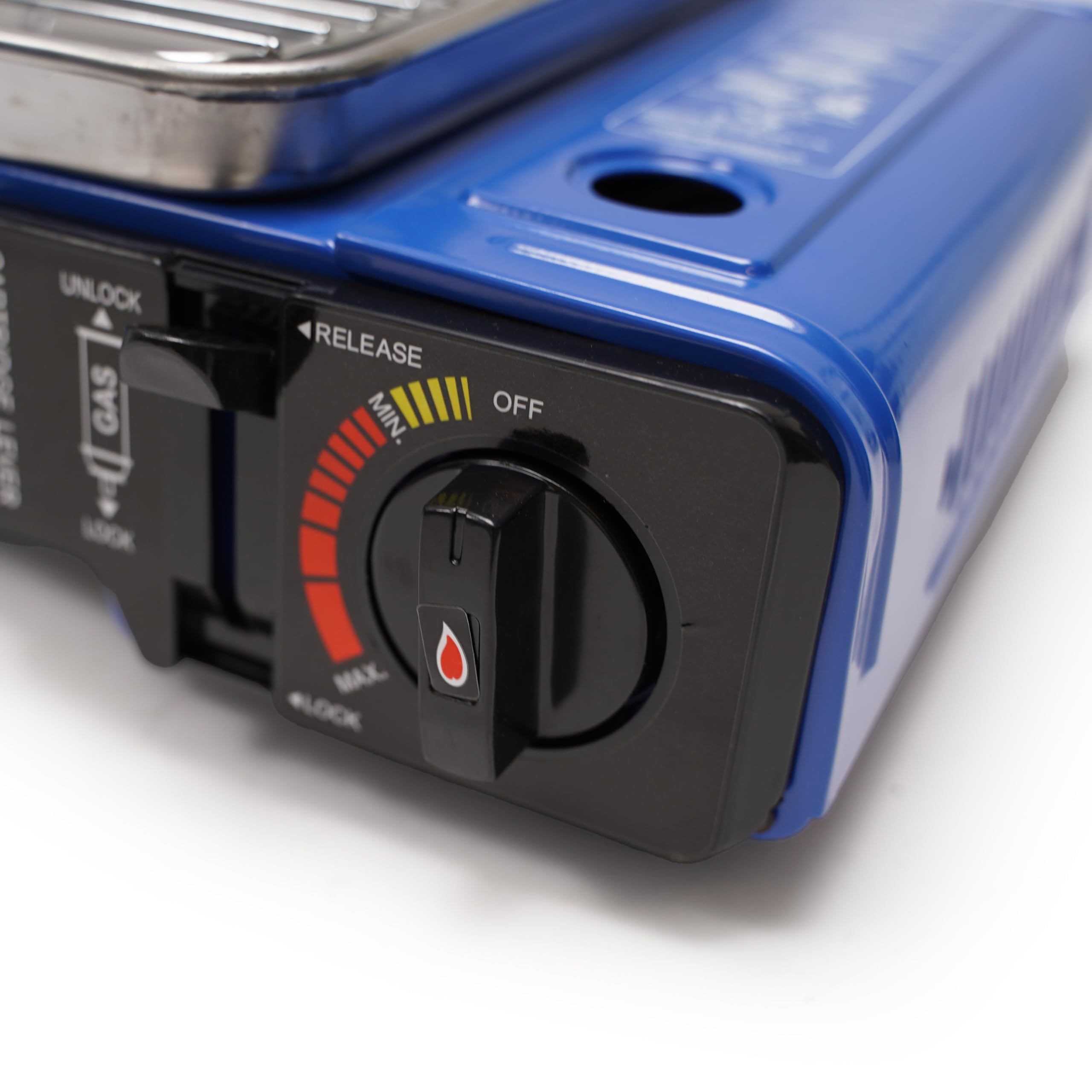 Evergrill Barbecue à gaz butane Camping Grill avec 16 cartouches de gaz