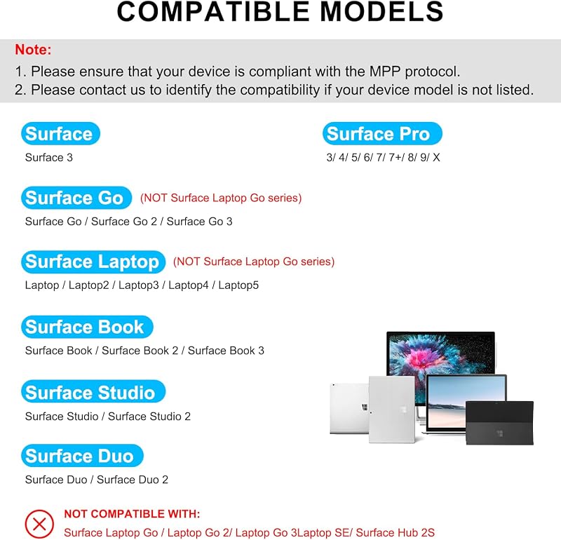 KOKABI Stylus Toll Microsoft Surface Készülékekhez - 1024 Nyomásérzékenységi Szint, Radír Funkcióval, Dupla Mágnessel, USB-C Gyorstöltéssel