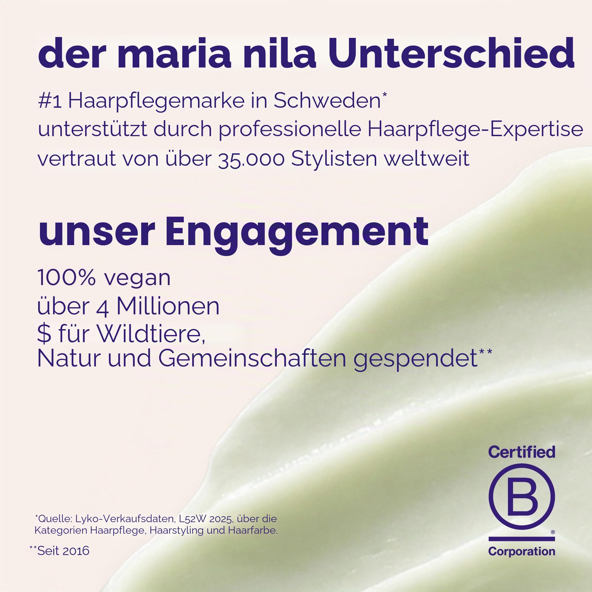 Maria Nila Shampoo und Conditioner Set für extrem geschädigtes Haar - Structure Repair Duo Bundle Repair Haarpflege Set mit Algenextrakt, intensive Tiefenpflege, intensiv, vegan, sulfatfrei, 2x 500ml | Maria Nila Structure Repair Set Shampoo und Condition