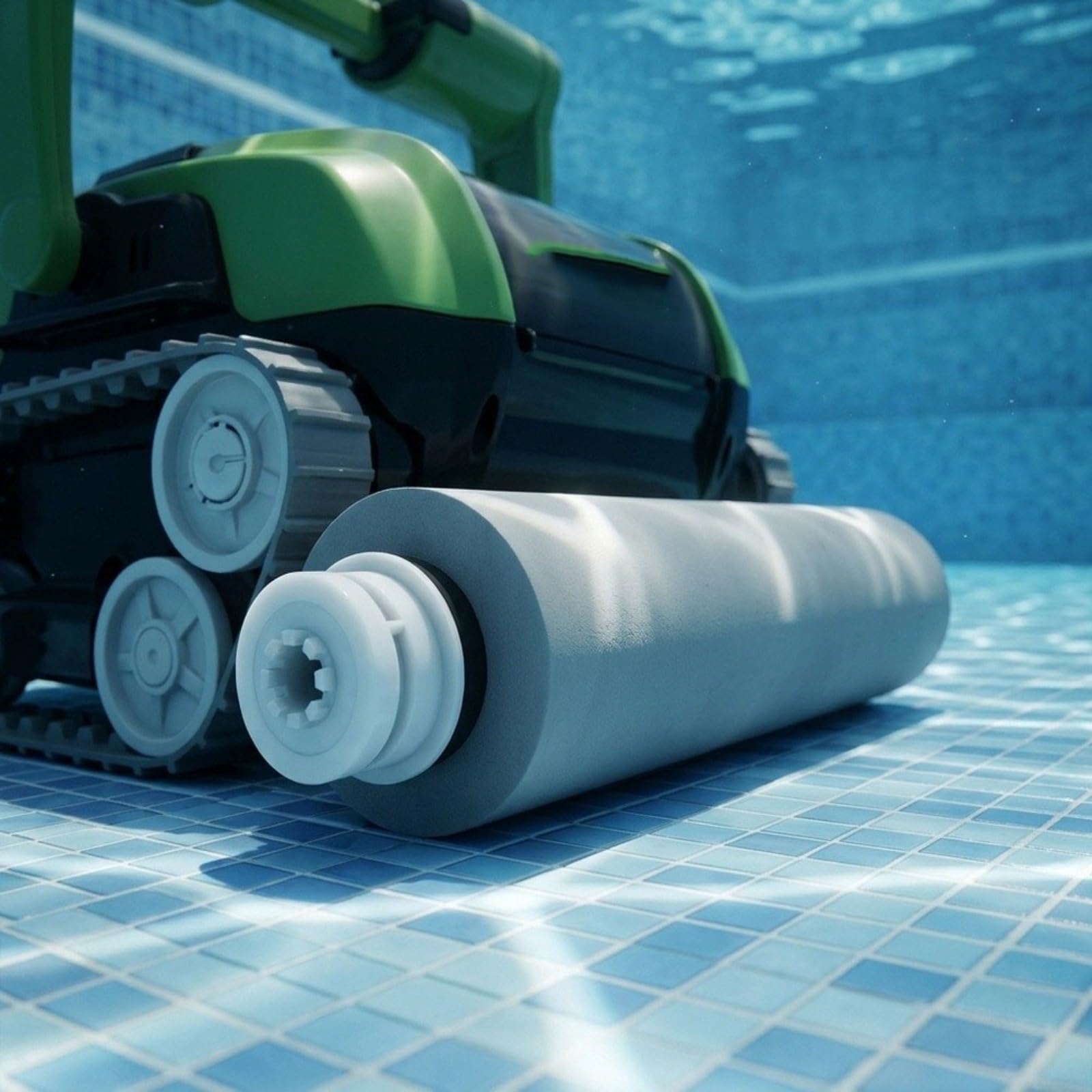 Zespół wałka piankowego do czyszczenia basenu, RCX26012 Robotic Pool Cleaner części zamienne do Hayward, do robotów czyszczących basen Tigershark QC