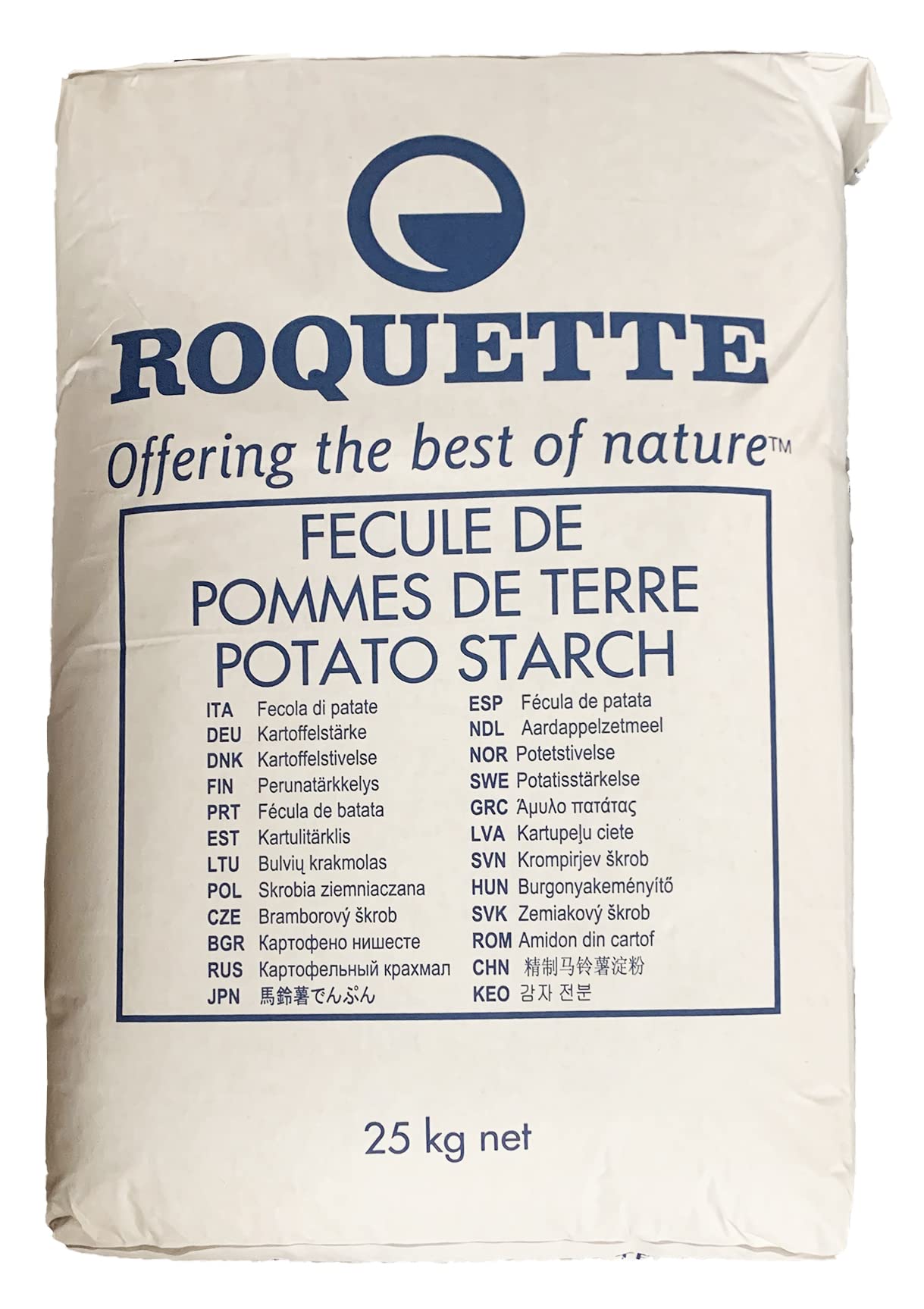 Fécule de Pommes de Terre 25kg - Livraison Gratuite France - Expédition par la sté Bo Time