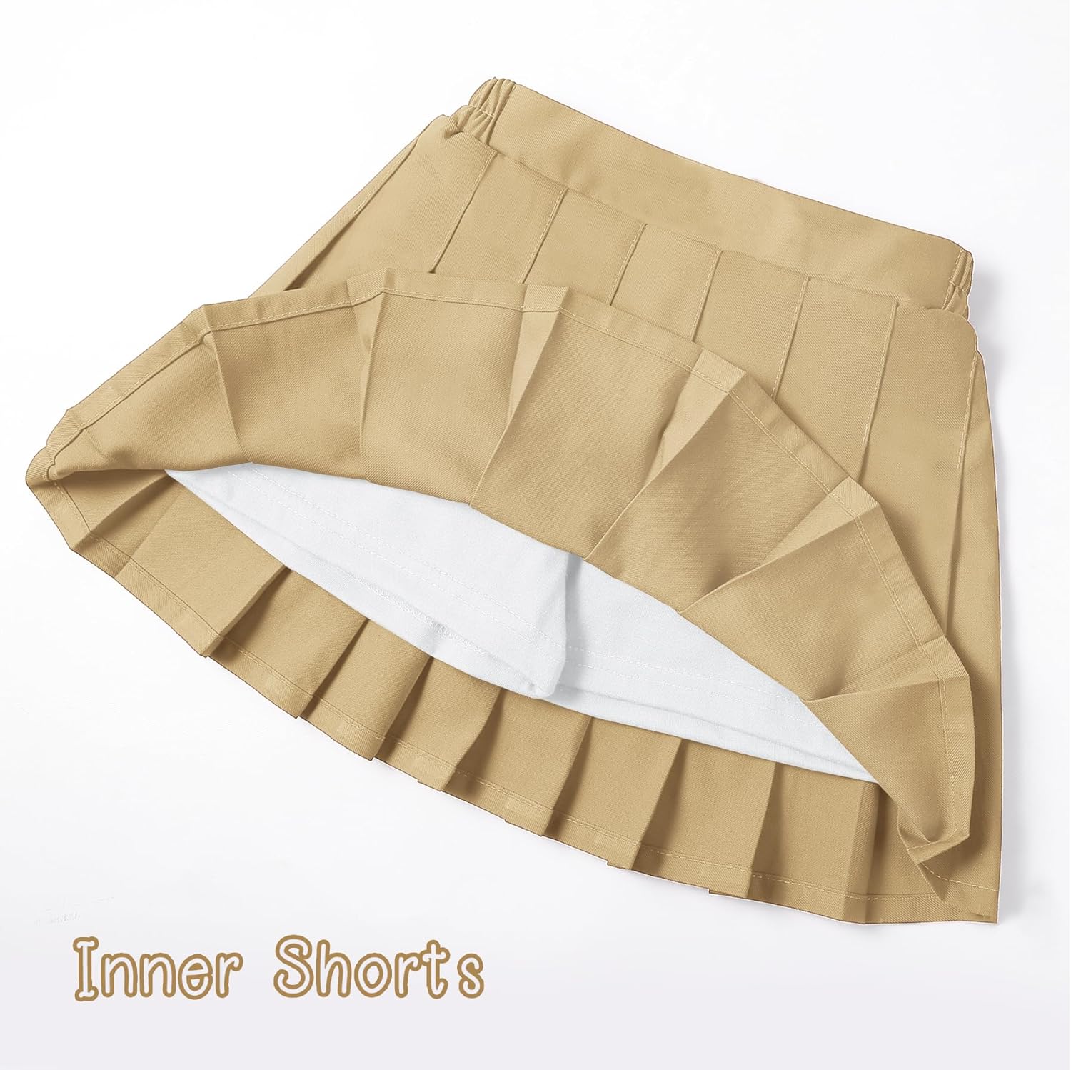 KEREDA Girls Pleated Mini Skirt High Waist Tennis School Uniform Skirts 4-14 Years - Image 3