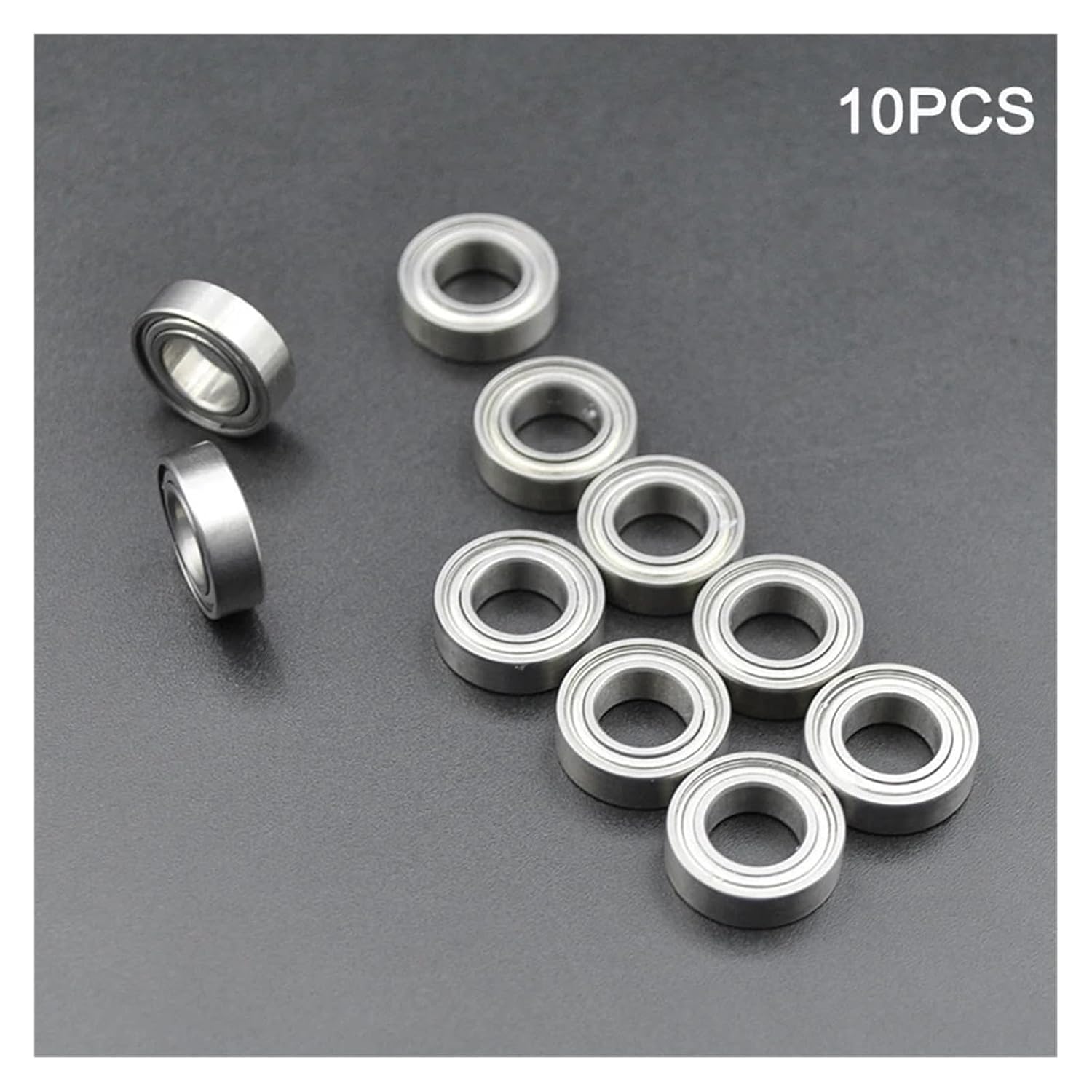 10pcs MR137 ZZ 7 * 13 * 4mm high Speed Miniature Bearings Inner Diameter 7mm Ball Bearings