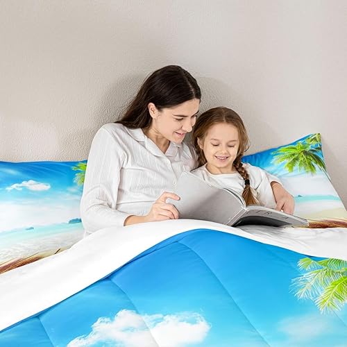 Vista 302 de Juego de ropa de cama de tractor tamaño matrimonial, juego de edredón de camión de equipo, edredón de plumón de excavadora de construcción, juego