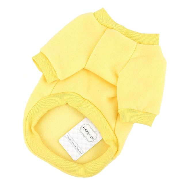 Foto 4 de 8 de Ranphy - Sudadera para perros pequeños, forro polar, para niña, invierno, cálida, para cachorros…