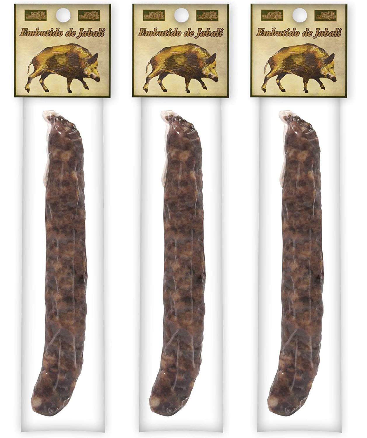 Pack de 3 Fuets de Jabalí Montes Universales (150g x 3)