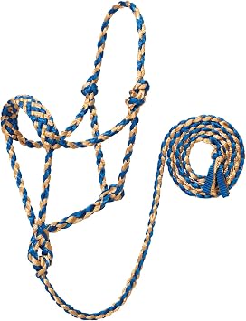 Weaver Leather Braided Rope Halter with 6 Lead