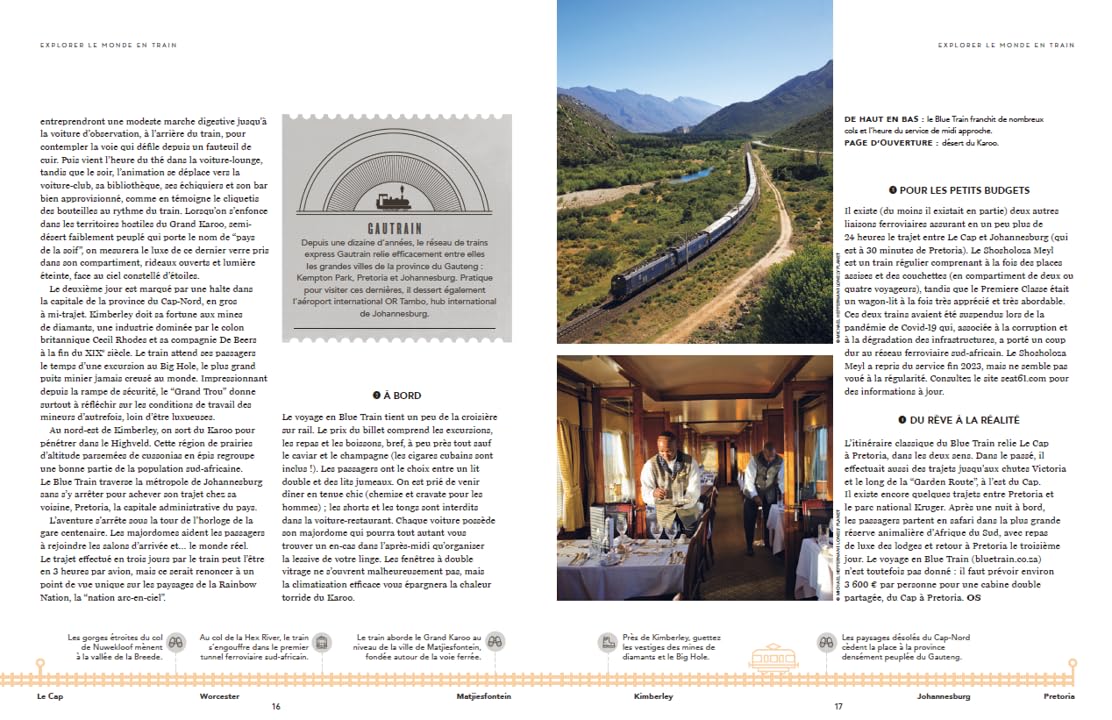 Lonely Planet - Explorer le monde en train: 60 voyages sur les rails pour voir le monde autrement