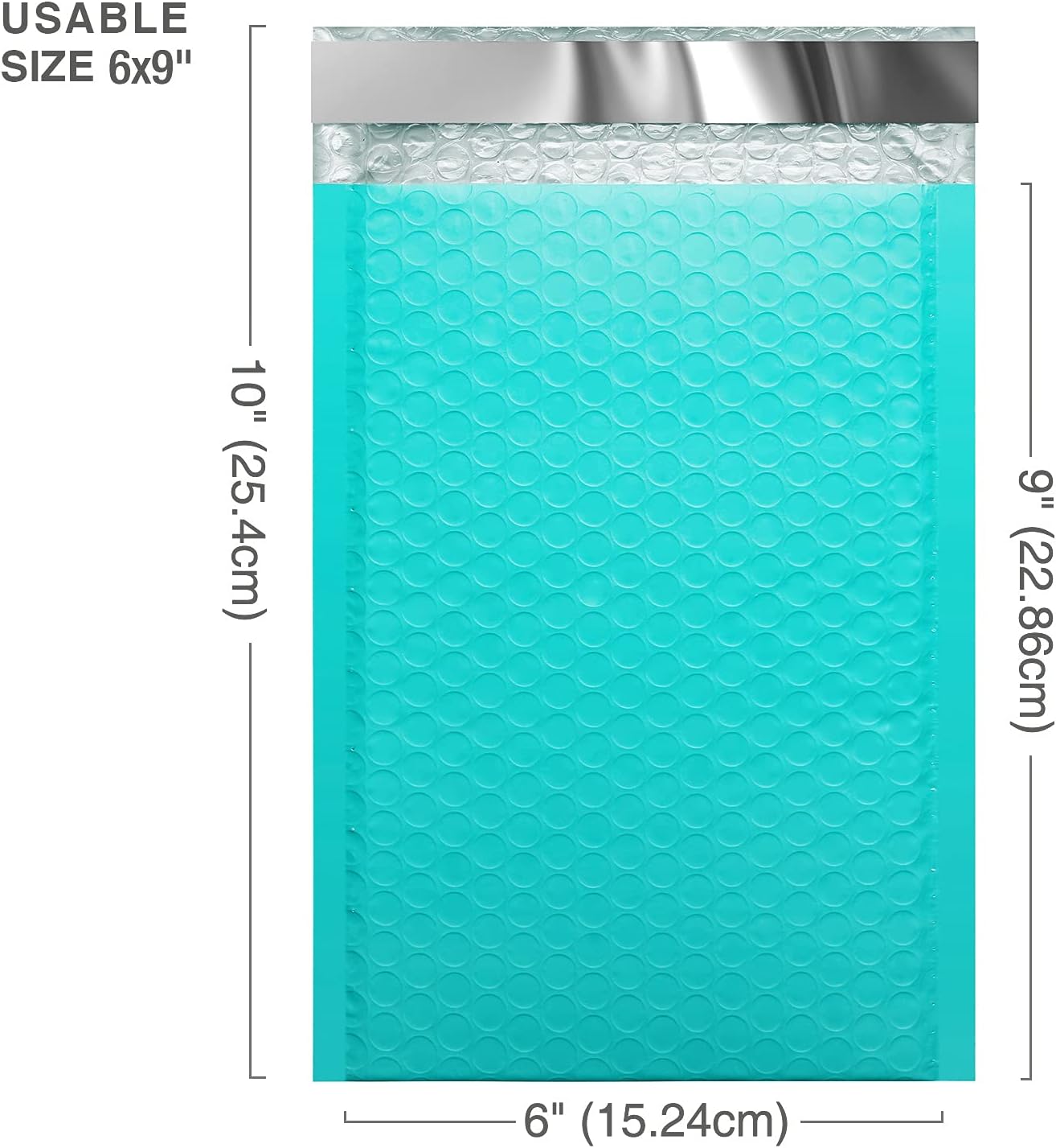 Bеѕt Dеаl Prоduсt Metronic Bubble Mailers 6x10 50 Pack, Teal Padded Envelopes,Waterproof ,Cushioning Self Seal Adhesive Padded Mailers for Shipping Bags,Boutique,Small Business Bulk #0