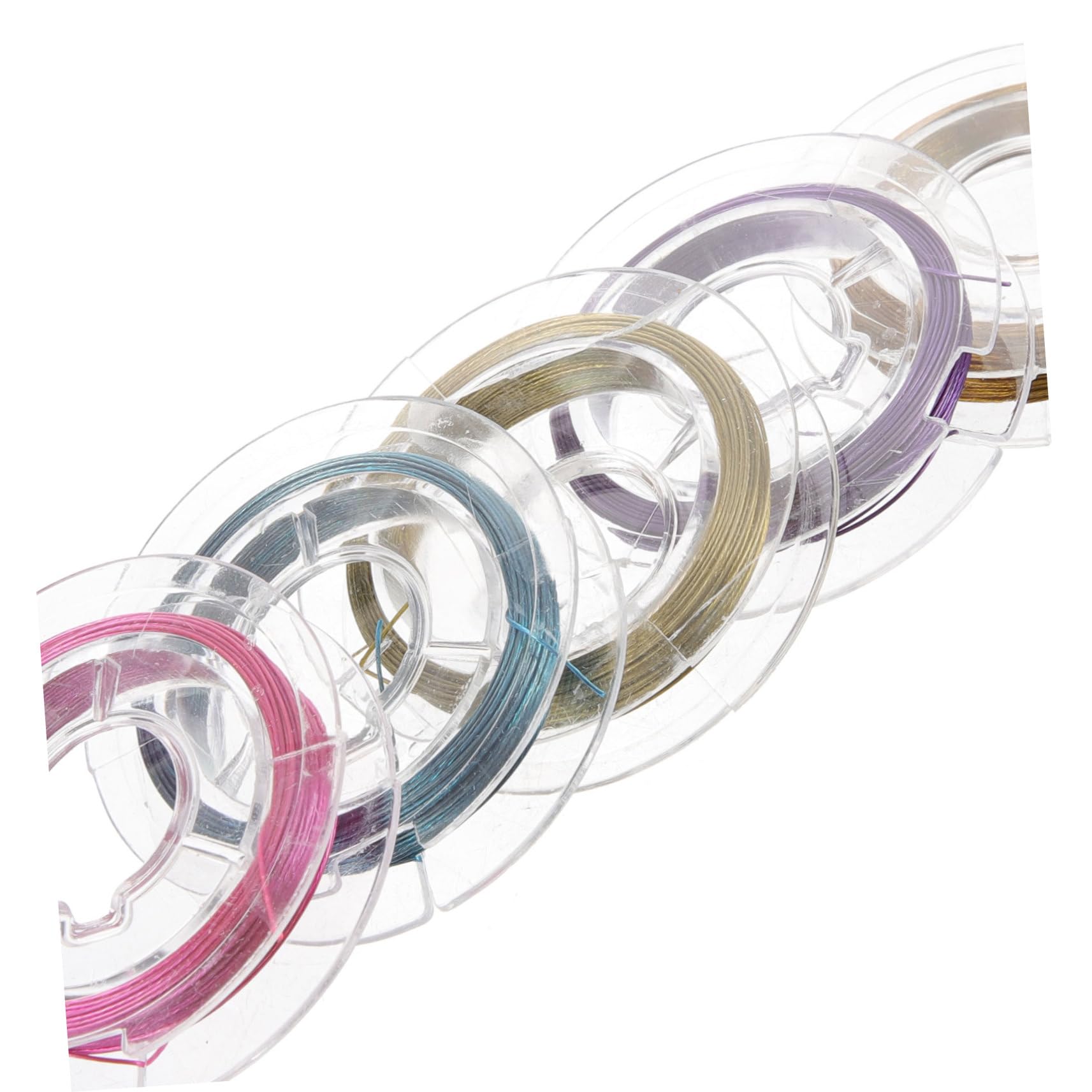 ARTIBETTER 4 Sätze Professionelles Schmuckdraht Multifunktionale Perlen Tragbarer und Schnittfester Draht für Diy Schmuckherstellung Armbänder Ohrringe und Mehr