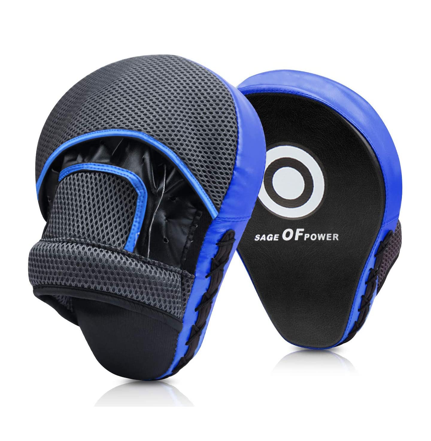 Fitmos Essential Curved Boxing MMA Punching Mitts Boxing Pads w/Gift Box Hook & Jab Pads MMA Target Focus Punching Mitts Thai Strike Kick Shield