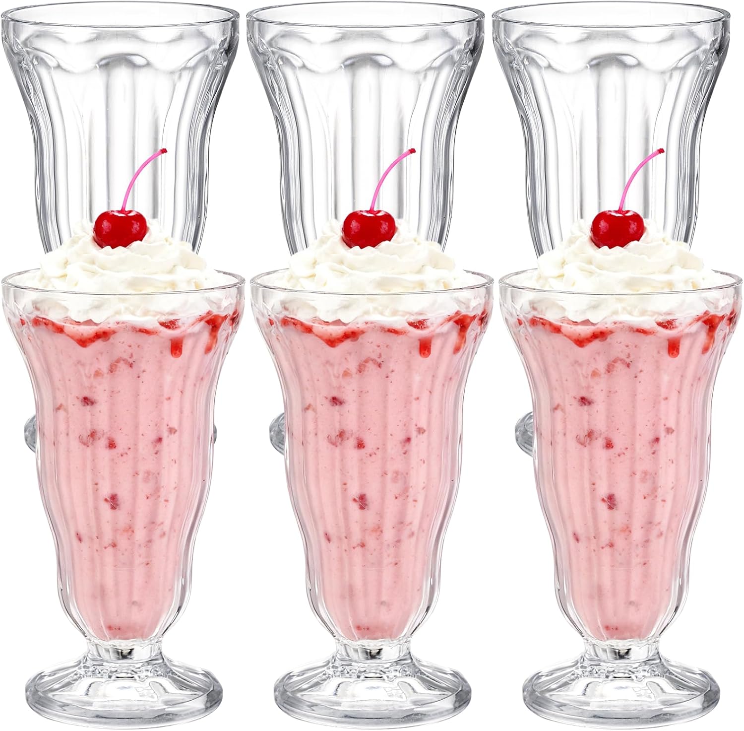 Mezchi Milkshake Glasses