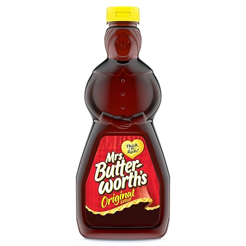 Mrs. Butterworth's Jarabe de panqueques grueso y rico original, 24 onzas