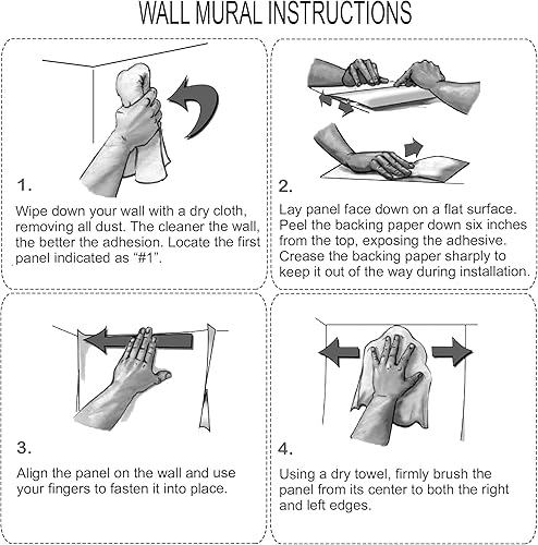 Miniatura 5 de SIGNWIN Adhesivo mural removible para pared, vista de ventana, campo, margaritas, flores, campo, naturaleza, desierto, fotografía, realismo, paisaje