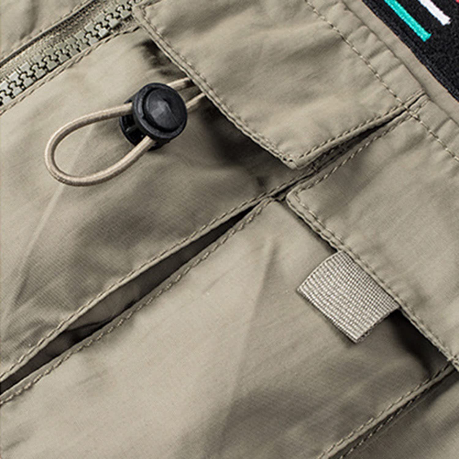 Chaleco Multibolsillo para Hombre Chaleco Transpirable De Verano para Exteriores Chaqueta De Pesca Informal para Fotografía Y Senderismo