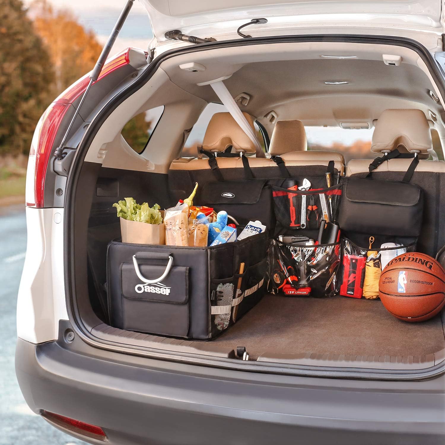 Amazon Oasser トランク 収納ポケット 車用収納バッグ ラゲッジルームバッグ 6つの収納ポケット 600dオックスフォード 防汚耐久 大容量 取付簡単 Suv Mpv Van対応 汎用 カー用品 E6 ポケット ケース カバー 車 バイク Amazon Oasser トランク 収納ポケット 車用収納バッグ ラゲッジルームバッグ 6つの収納ポケット 600dオックスフォード 防汚耐久 大容量 取付簡単 Suv Mpv Van対応 汎用 カー用品 E6 ポケット ケース カバー 車 バイク