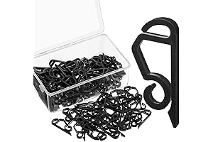 120-Pack Metal Gutter Clips for String Lights