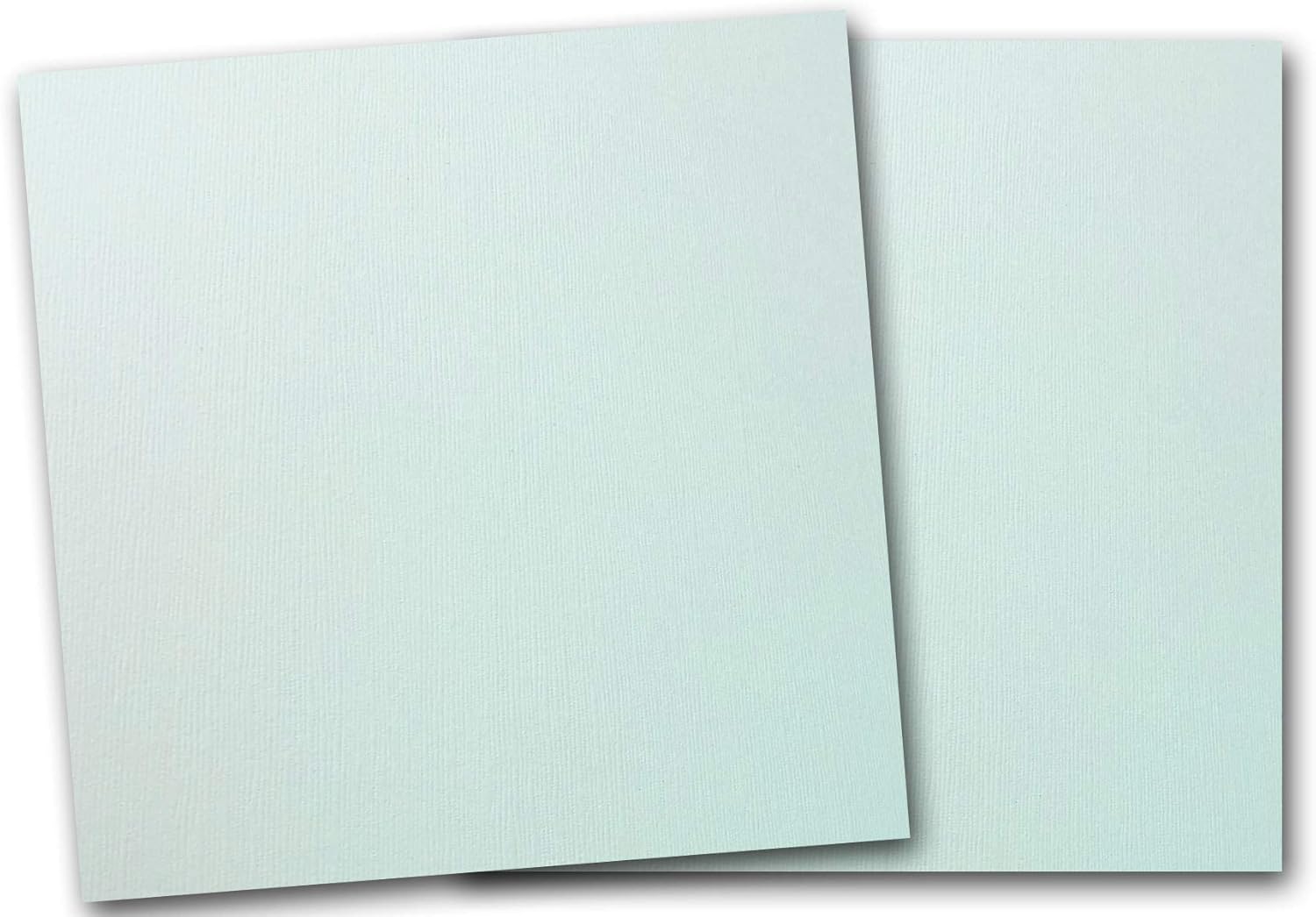 Premium Pearlized Metallic Textured Jet Stream Blue Card Stock 20 Sheets - Matches Martha Jet Stream - Great for Scrapbooking, Crafts, Flat Cards, DIY Projects, Etc. (12 x 12)