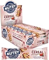 Nutry Display Barra De Cereal Morango Com Chocolate - 22G - Display 24 Unidades