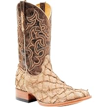 Cody James Mens MenS Exotic Pirarucu Western Boot Broad Square Toe - Bbme-102