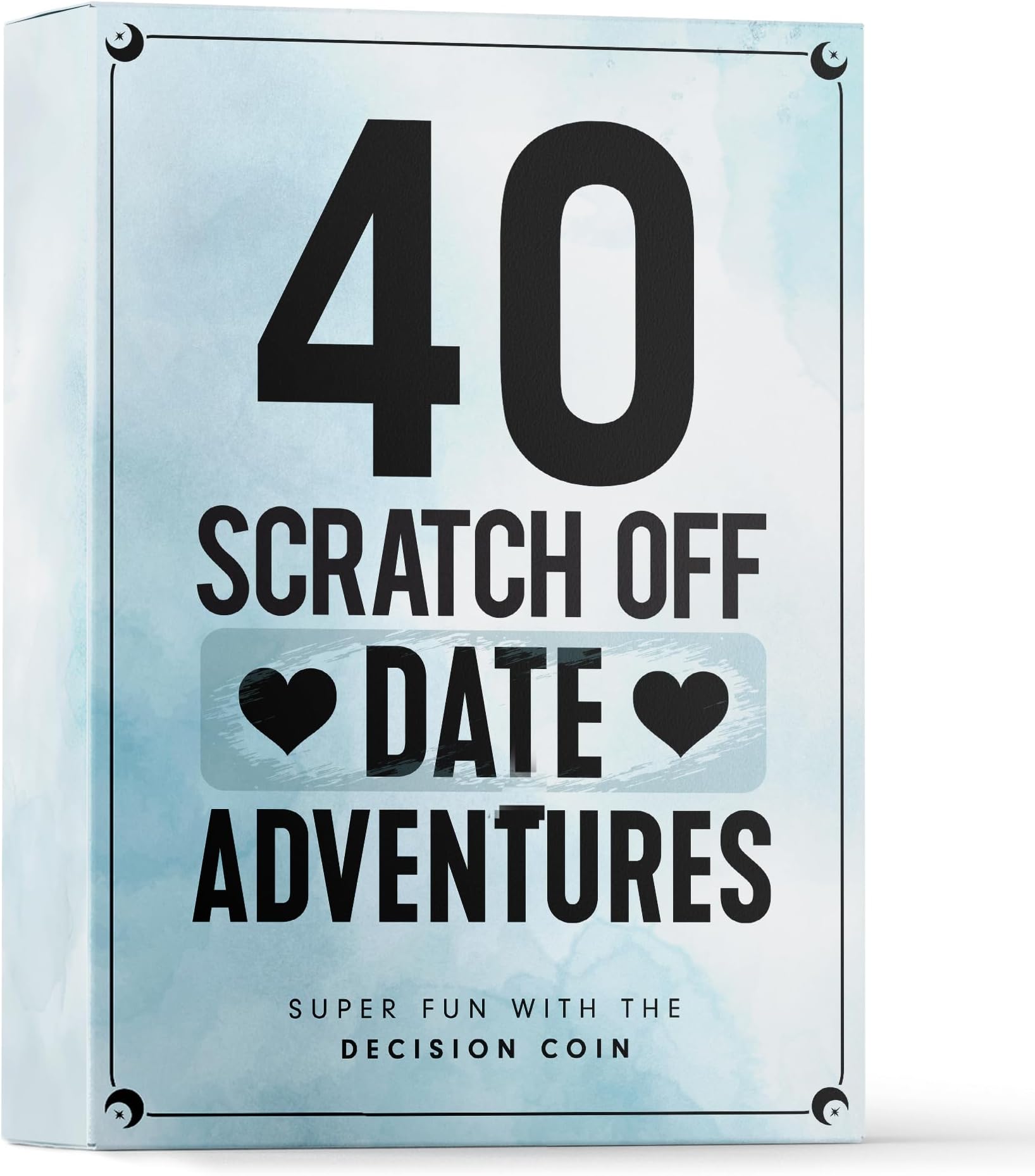 40+ Fun and Romantic Scratch Off Date Night Ideas - Stocking Stuffers For Women and Men - Unique Gifts For Her, Him, Couple, Women, Men - Ideal Gifts For Christmas - Perfect Stocking Stuffers For Wife