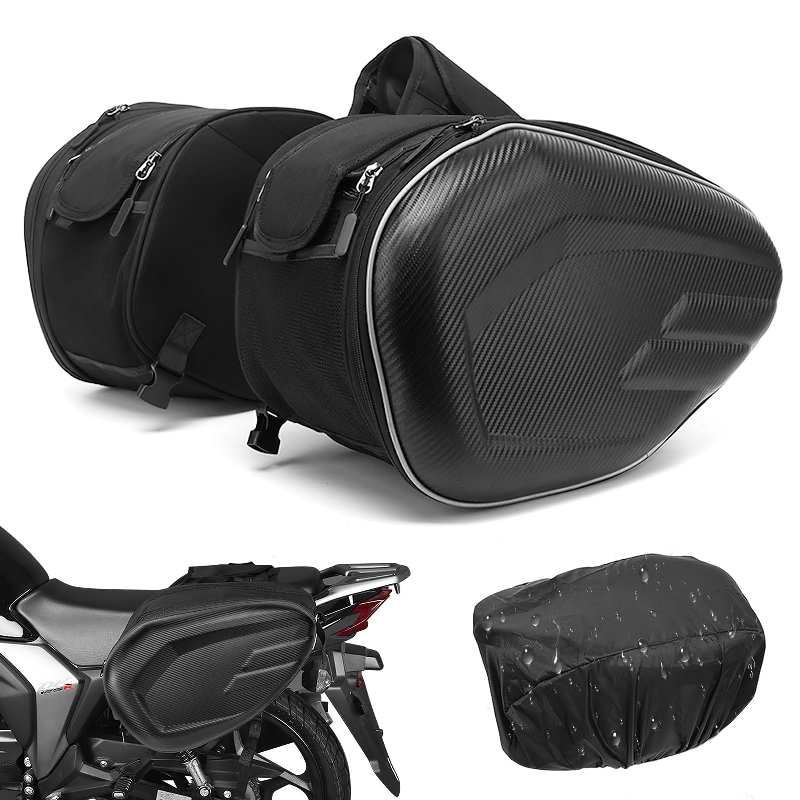 Moto 110 Alforjas Para Motoneta Maletas Laterales Para Moto Italika