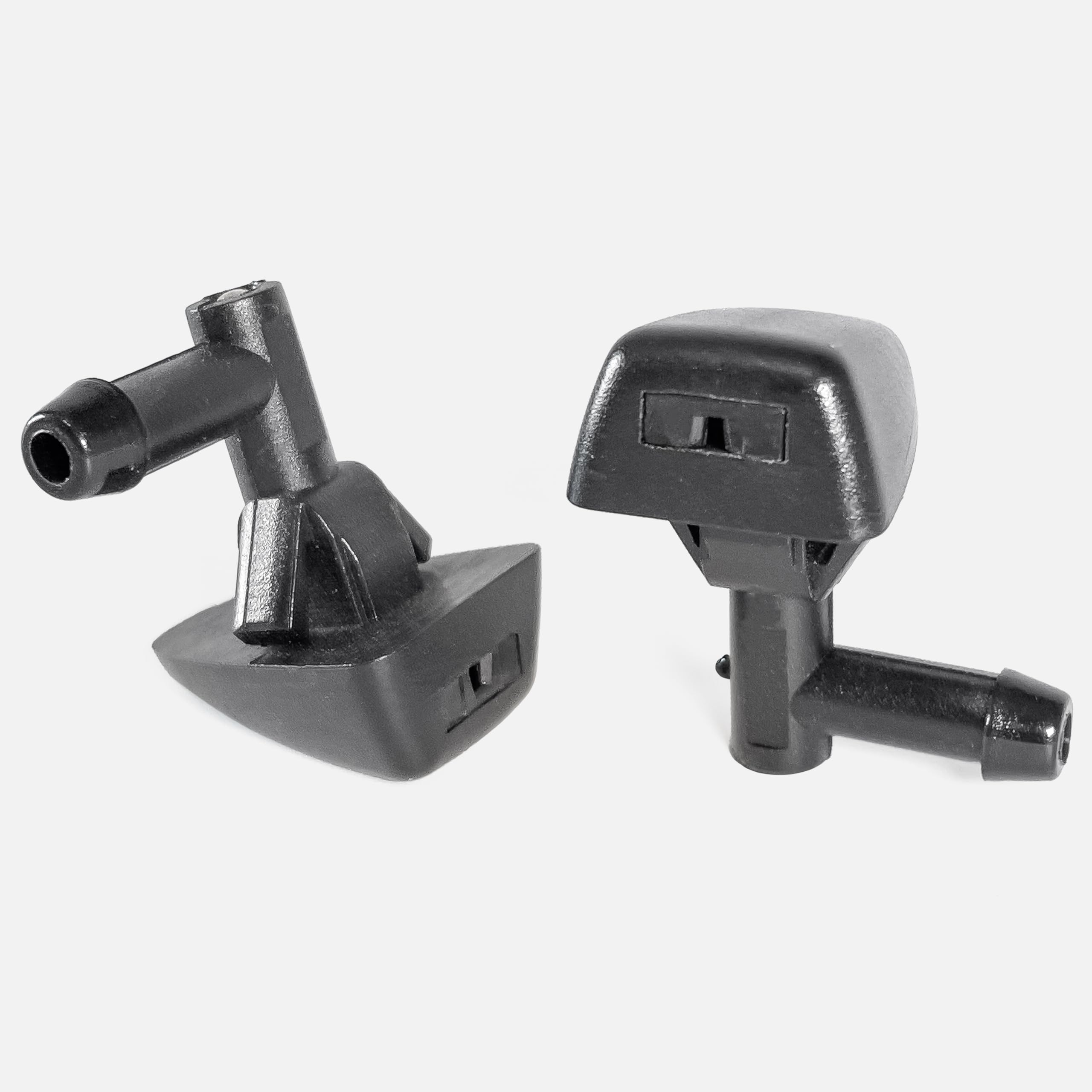 Click&Fit Dysze spryskiwacza szyby przedniej kompatybilne z Volvo XC70 S60 V70 od 2000 do 2010 - dysze spryskiwaczy do wycieraczek do ekranu zastępuje 30655606, 8620256, 2-pak