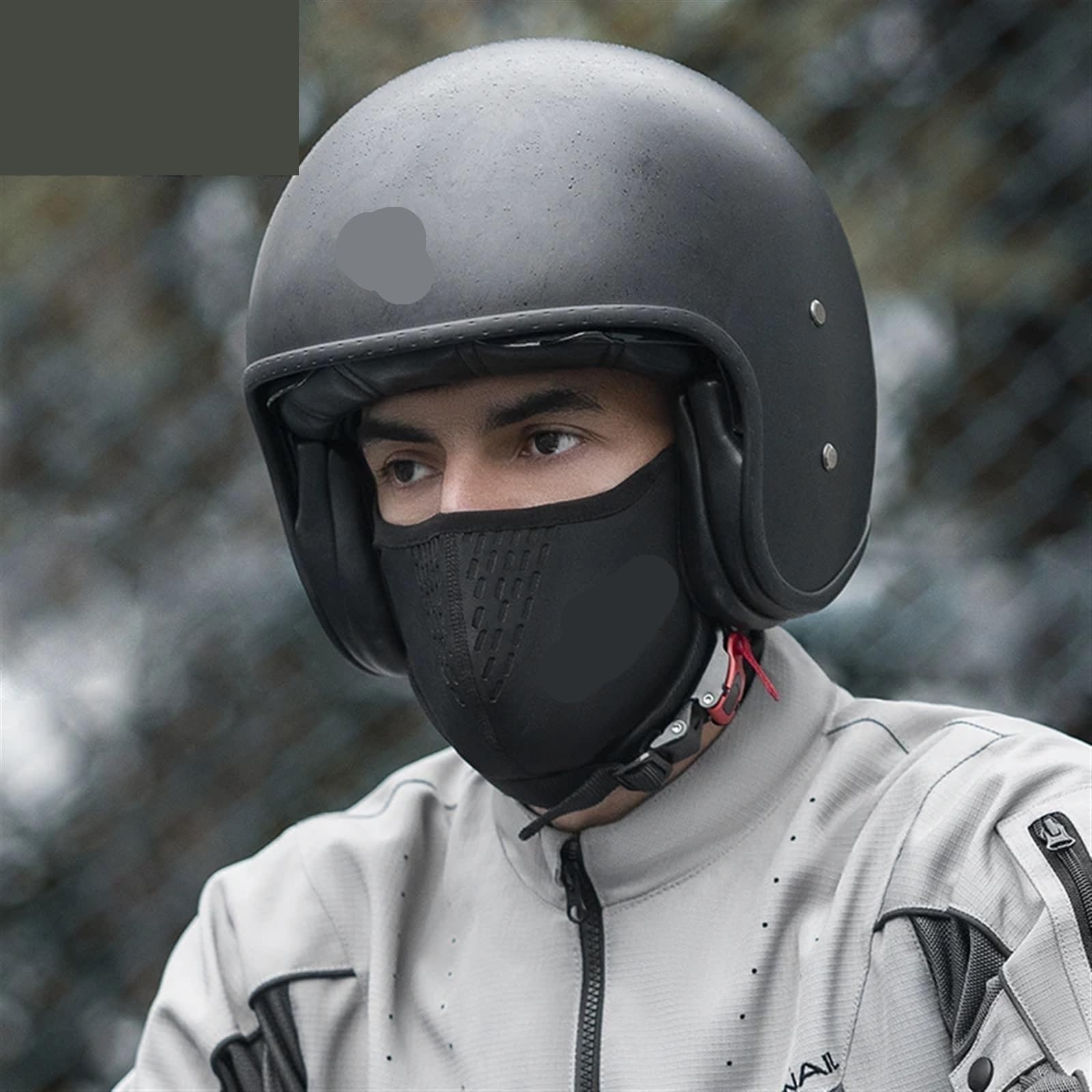 Cagoule Masque de Ski Masque de Cyclisme Cagoule d'hiver for Garder au Chaud, Demi-Masque Facial Coupe-Vent, Masque Thermique Doux for Le Visage, Masque d'entraînement for Sports de Plein air
