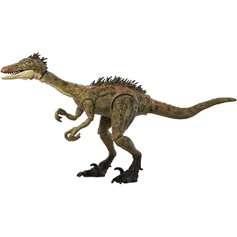 Mattel Jurassic World Hammond Collection Troodon, Children's Dinosaur Figure, Toy, Movable, Large, Total Length: Approx. 4.7 