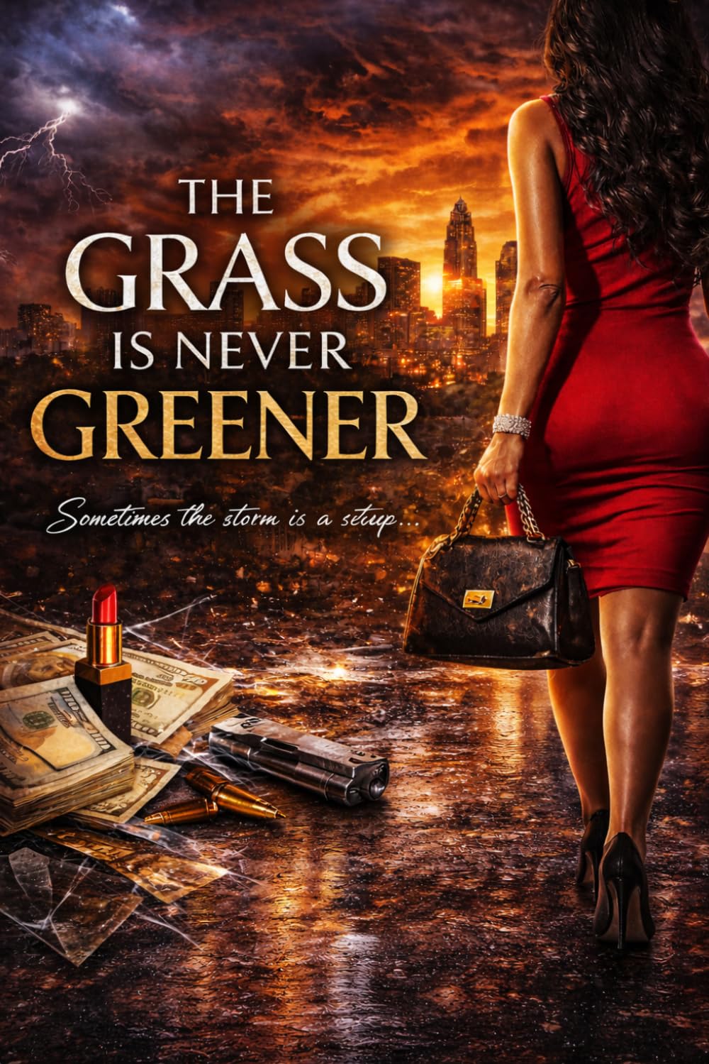 The Grass is Never Greener: Sometimes the storm is a setup...      Paperback – March 17, 2026