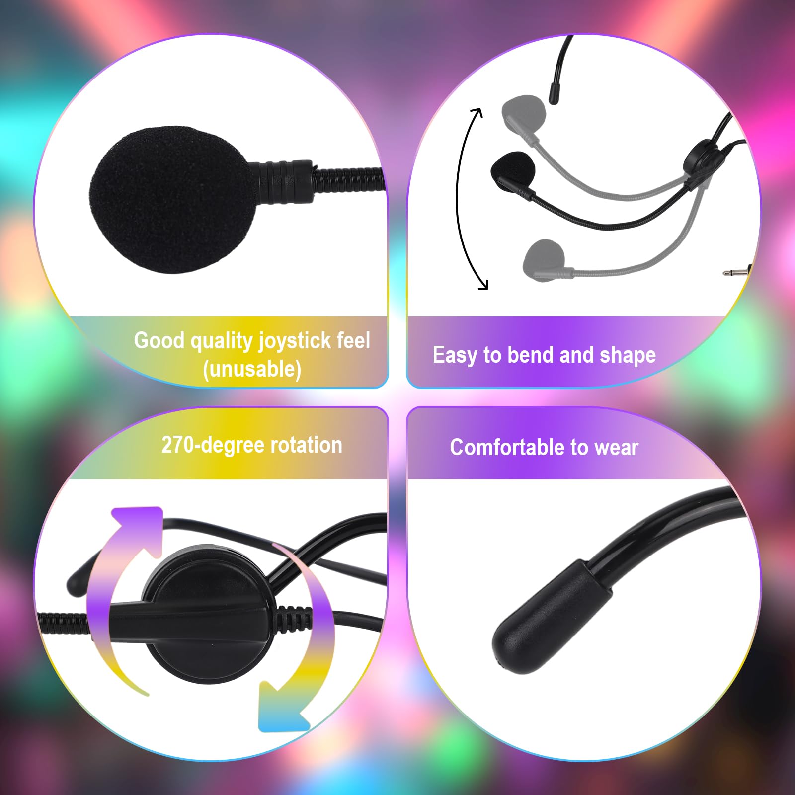 Mikovivi Fake Microphone Headset Prop - Image 4