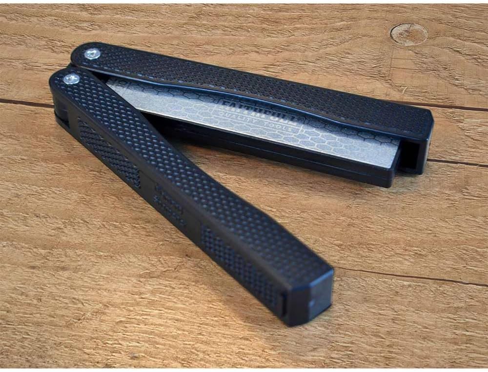 Faithfull FAIDWFOLD Diamond Folding Whetstone 400/600G