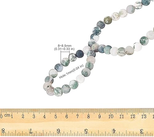 Miniatura 3 de LiQunSweet 5 cuentas de piedra de fluorita natural, conejo, conejo, para manualidades, pulseras, collares, joyería