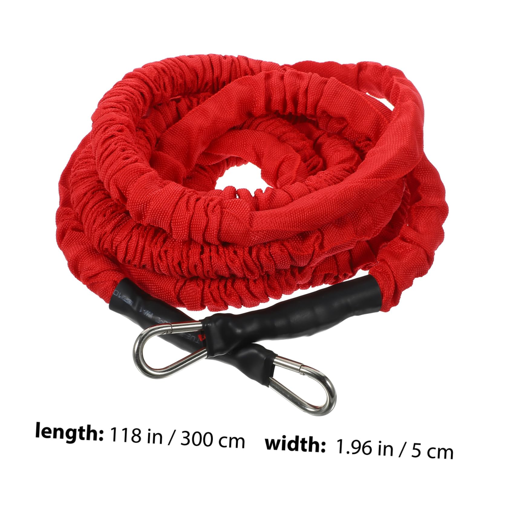 Cuerda de Tracción de Entrenamiento Doble 1 Set, 3 Metros, Algodón Látex PP