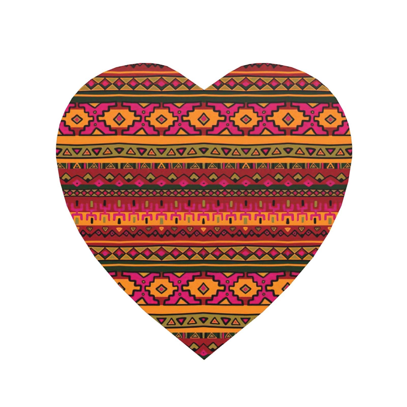 Mexican Folk Art Boho Print Refrigerator Magnet,Magnets For Refrigerator Decoration, Kitchen, Office, Wall