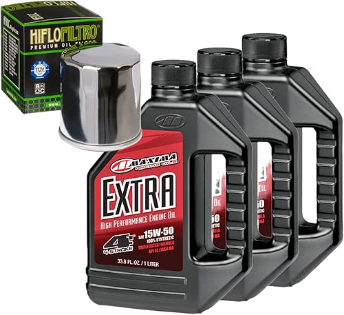 Kit de cambio de aceite para Polaris 2007 Sportsman X2 500 sintético 15W-50