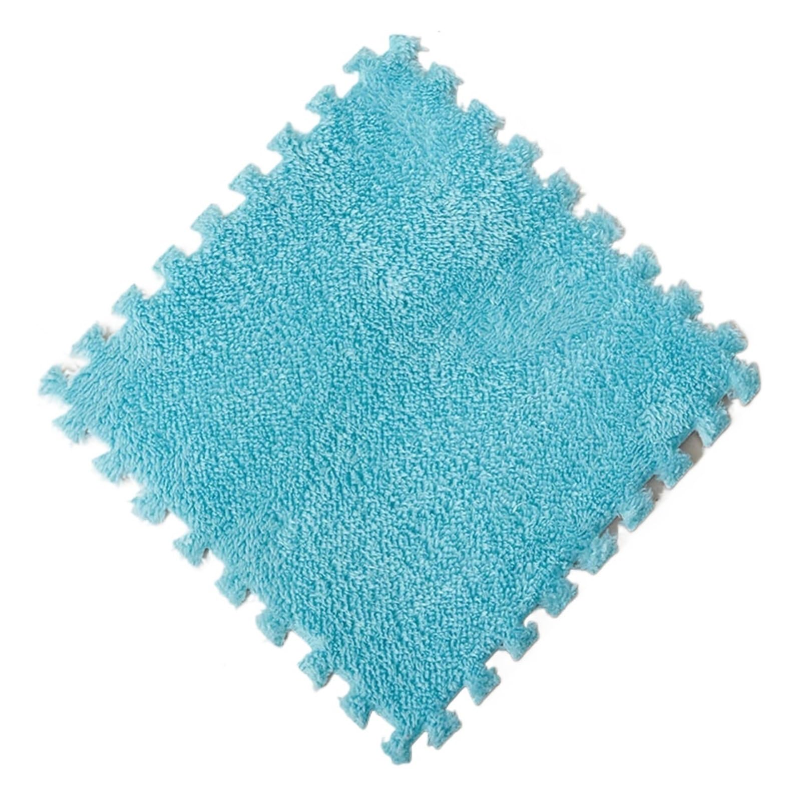 30 pezzi morbido peluche tappeto tappetino da gioco ad incastro puzzle esercizio piastrelle pavimento decorazione * 1 cm Per Casa