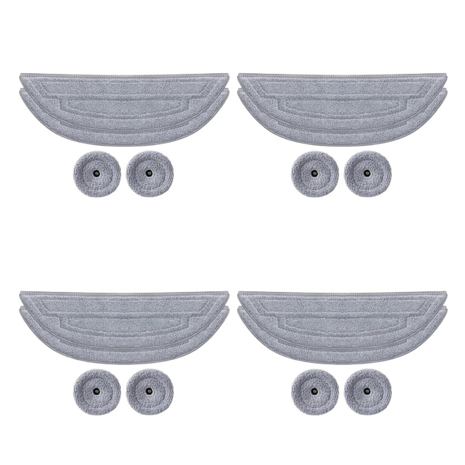 Chiffons de nettoyage pour Roborock S8 MaxV Ultra avec microfibres ultra absorbantes x8