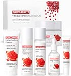 Fruit Skin Care Set for Teens – Pomegranate Daily Routine for Smooth Skin, Oil Control, Hydration & Glow – Perfect Skincare Gift for Girls and Women, All Skin Types