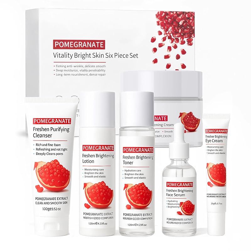 Conjunto de cuidados faciais SKK com romã e 6 peças