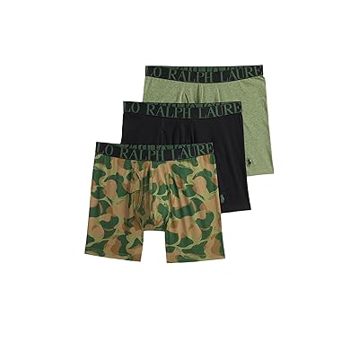 Polo Ralph Lauren Classic Fit Stretch Boxer Brief 3 Pack Men