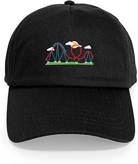 CafePress Roller Coaster Adjustable Baseball Cap