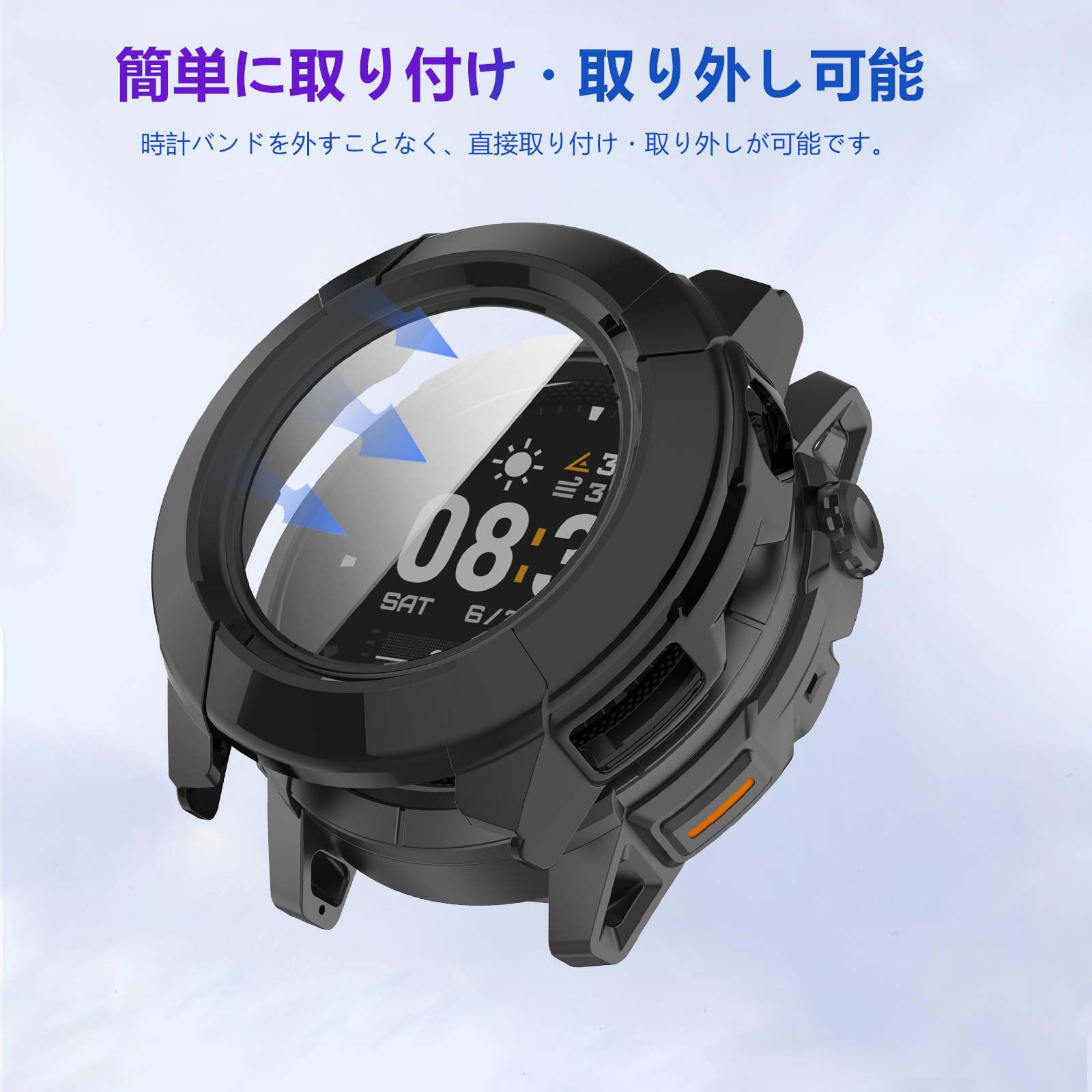 Amazon.co.jp: For COROS NOMAD 用 ケース カバー KONXISA COROS NOMAD 